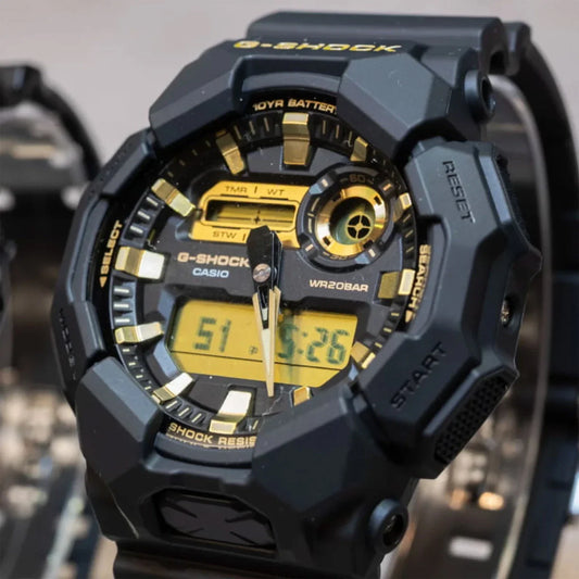 G-Shock de hombre pulsera de caucho 10 años de batería – GA-010GB-1A9