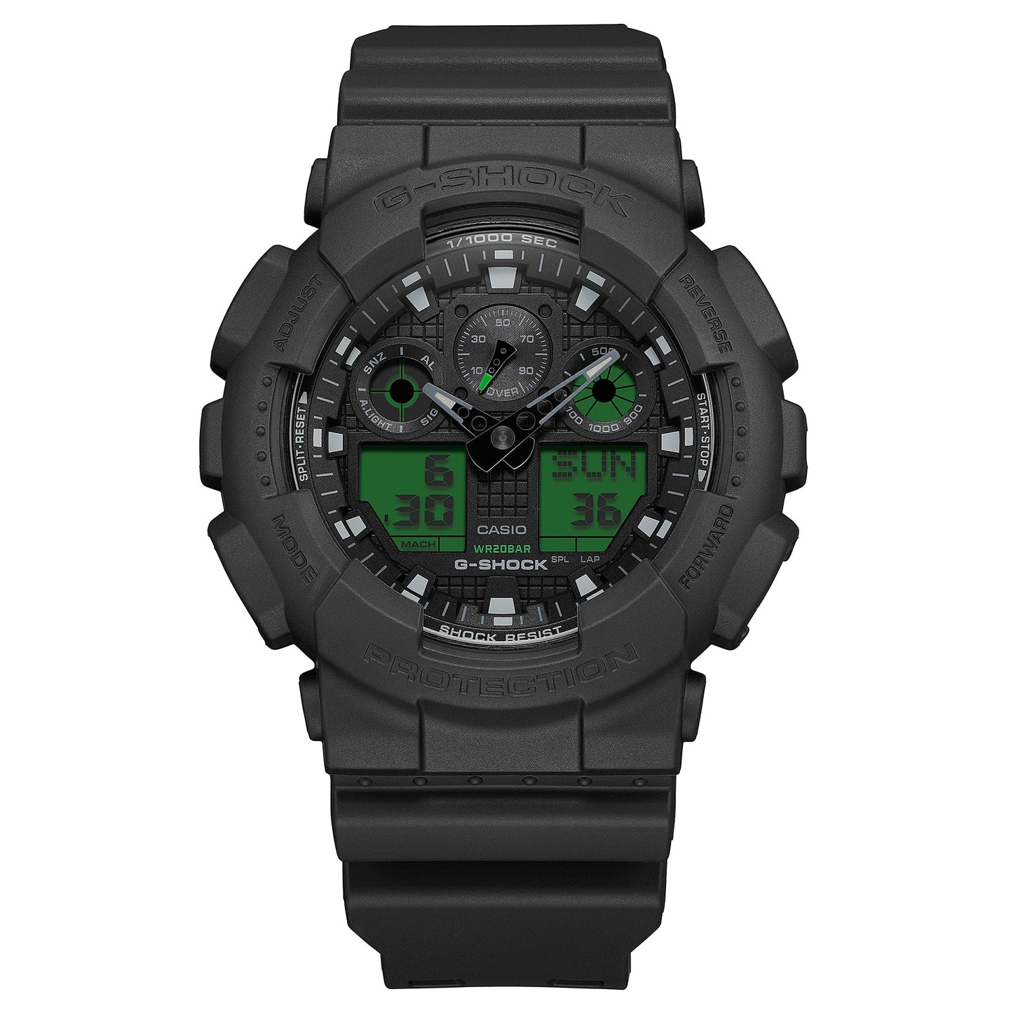 G-Shock de hombre correa de resina – GA-100BEG-1A
