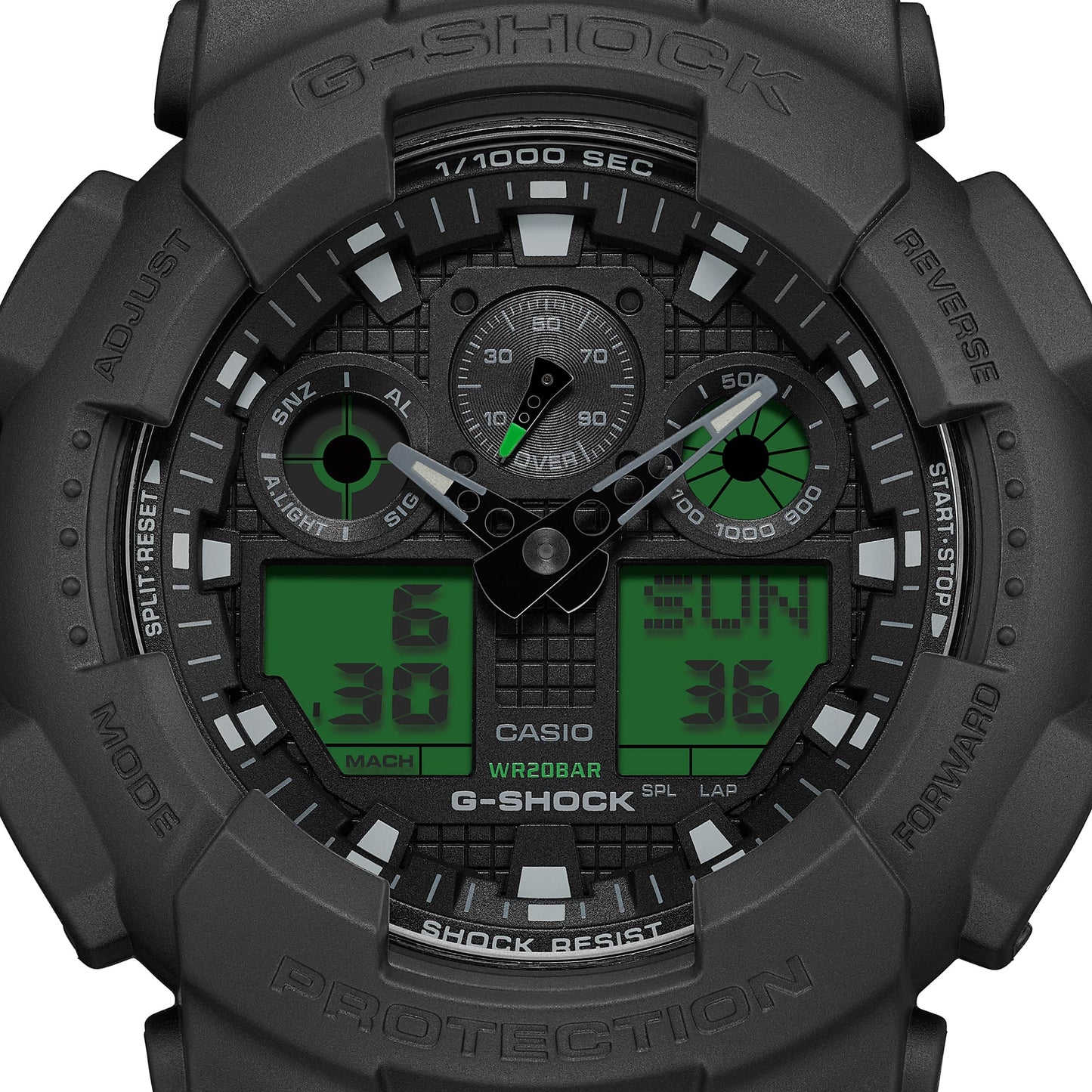 G-Shock de hombre correa de resina – GA-100BEG-1A