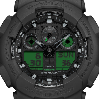 G-Shock de hombre correa de resina – GA-100BEG-1A