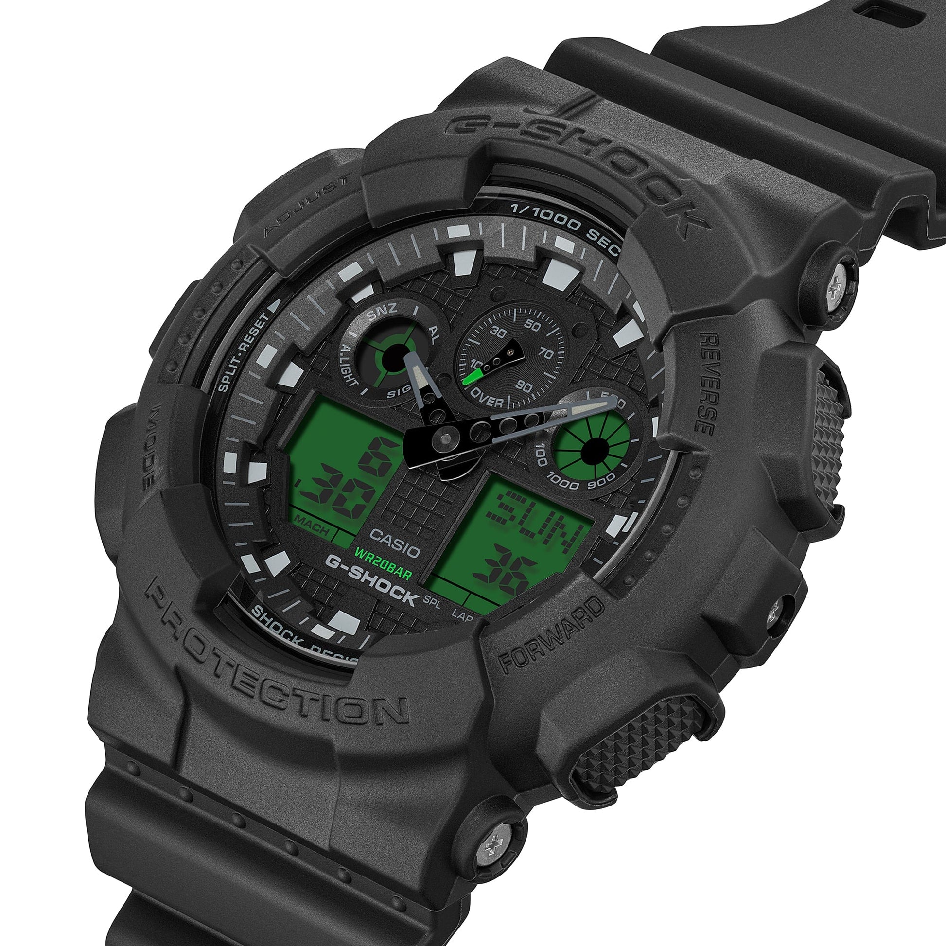G-Shock de hombre correa de resina – GA-100BEG-1A