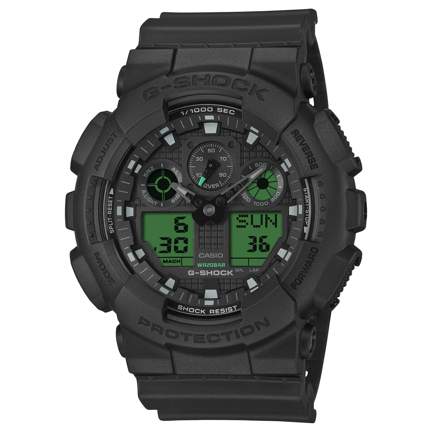 G-Shock de hombre correa de resina – GA-100BEG-1A