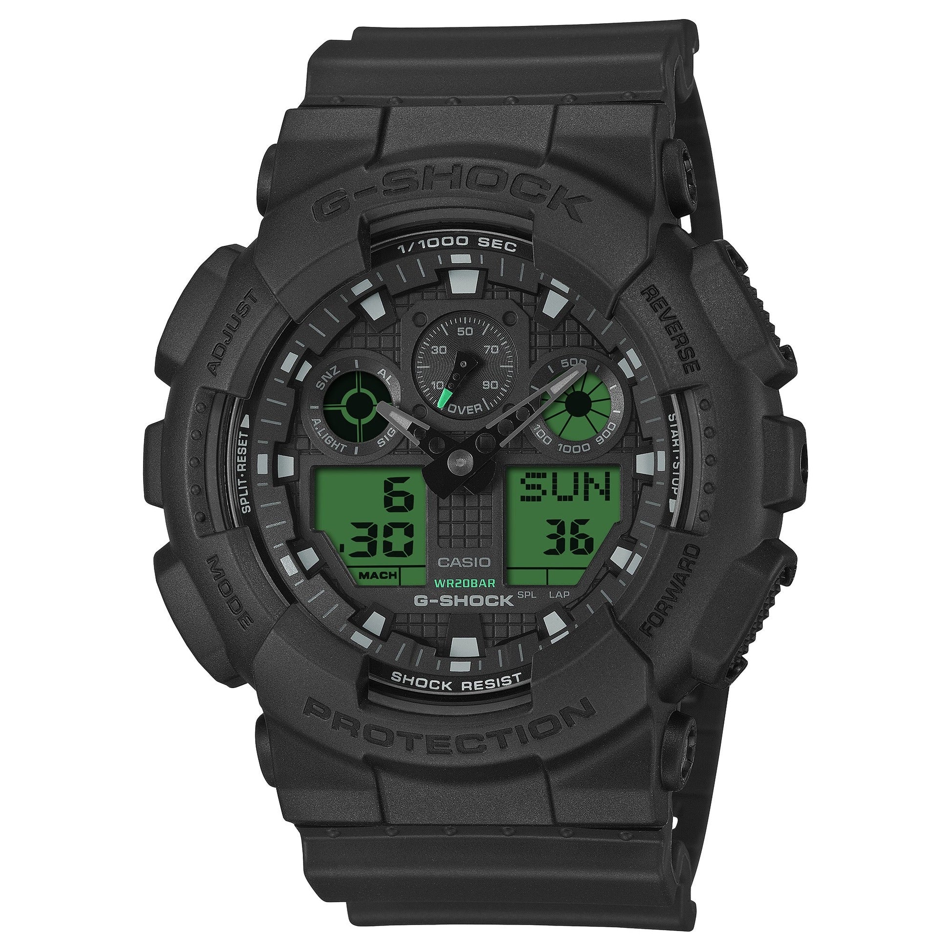 G-Shock de hombre correa de resina – GA-100BEG-1A