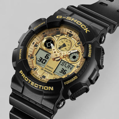 GA-100GGB-1A9 Reloj G-Shock de hombre correa de caucho