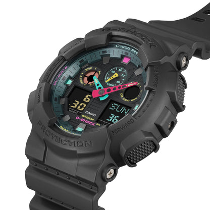 G-Shock Pulsera de Caucho para Caballero Digital y Análogo – GA-100MF-1A