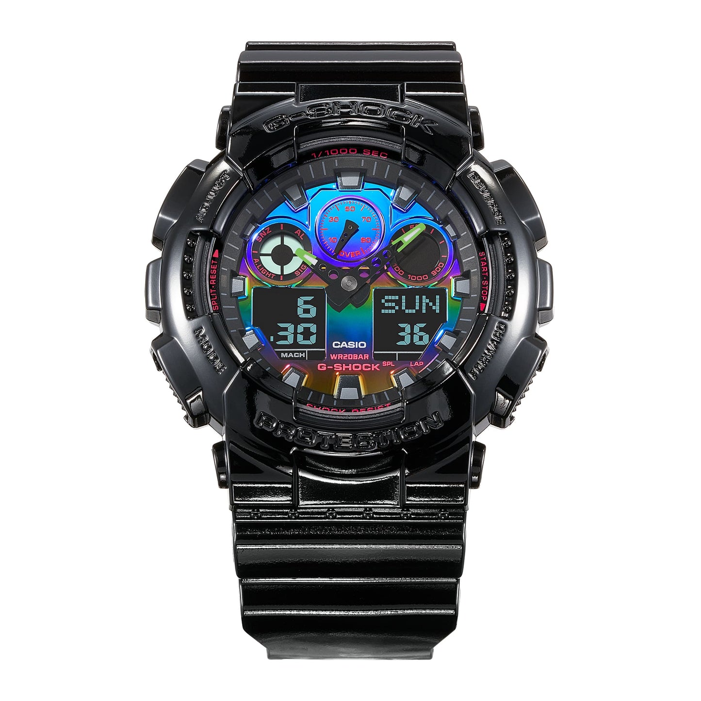 G-Shock para Hombre – GA-100RGB-1A