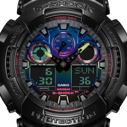 G-Shock para Hombre – GA-100RGB-1A