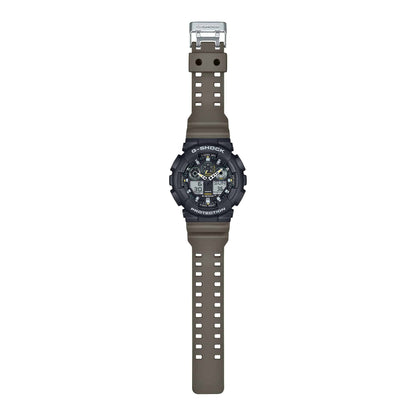 G-Shock para caballero sport con pulsera de resina – GA-100TU-1A3