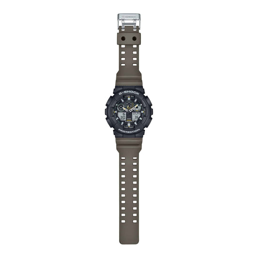 G-Shock para caballero sport con pulsera de resina – GA-100TU-1A3