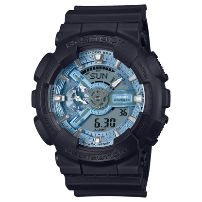 G-Shock Pulsera de Resina para Caballero Doble Hora – GA-110CD-1A2