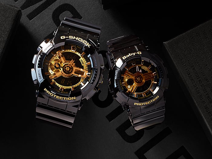 GA-110GB-1A Reloj G-Shock de hombre correa de silicona