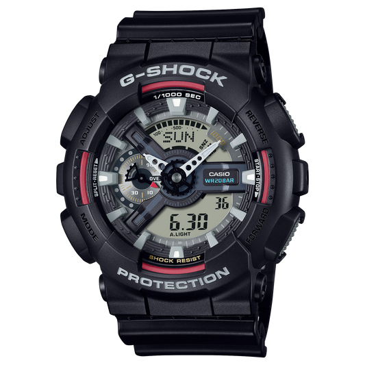 G-Shock de caballero pulsera de caucho – GA-110RL-1A