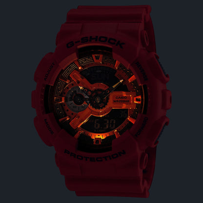 GA-110RRB-4A Reloj G-Shock de hombre correa de caucho