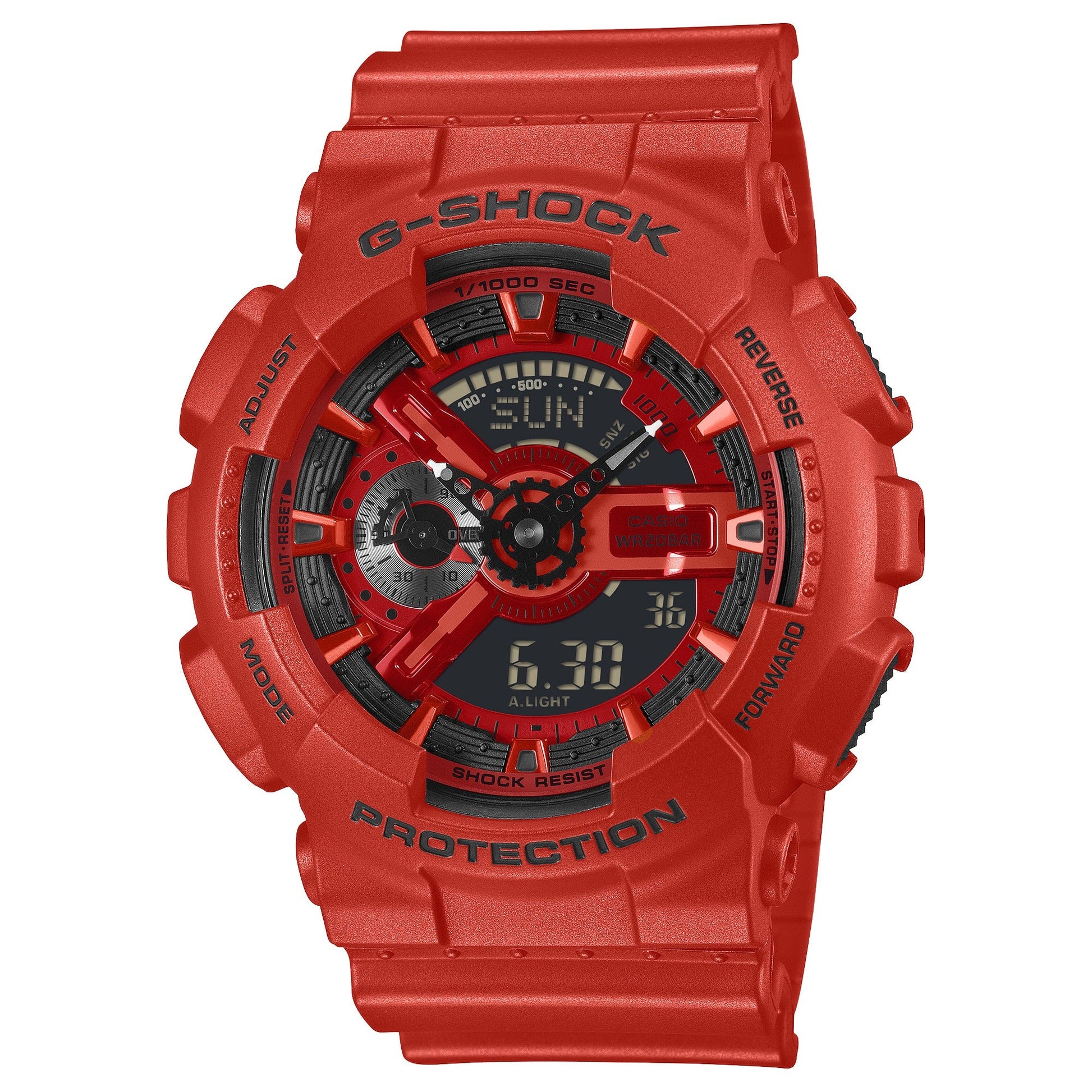 GA-110RRB-4A Reloj G-Shock de hombre correa de caucho