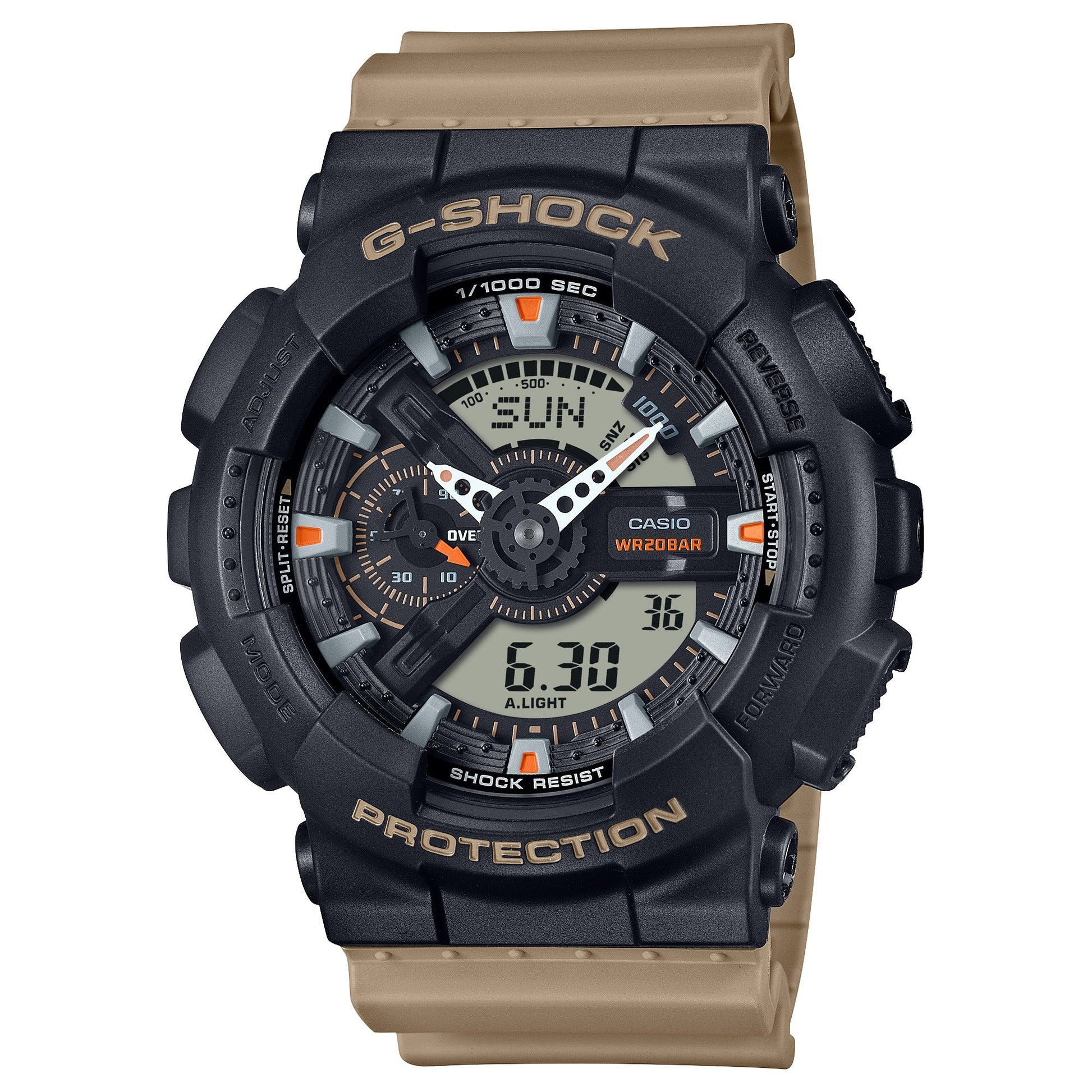 G-Shock para caballero correa de caucho – GA-110TU-1A5