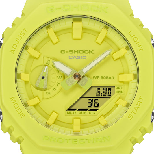 G-Shock Classic de hombre pulsera de caucho 48 mm – GA-2100-9A9