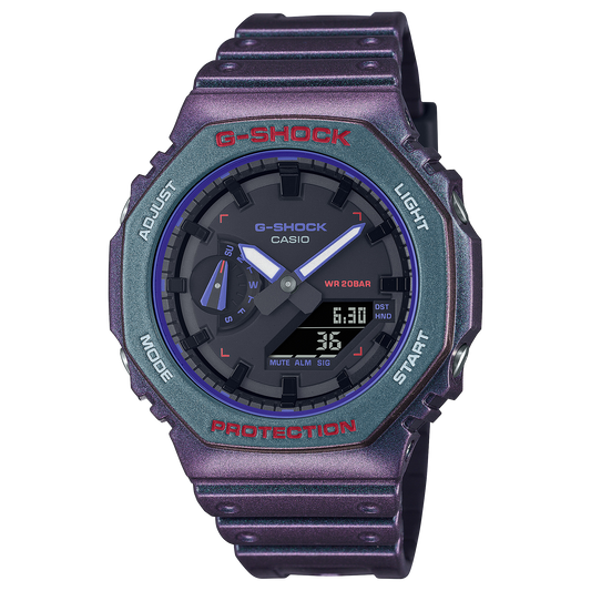 G-Shock de hombre pulsera de silicona – GA-2100AH-6A