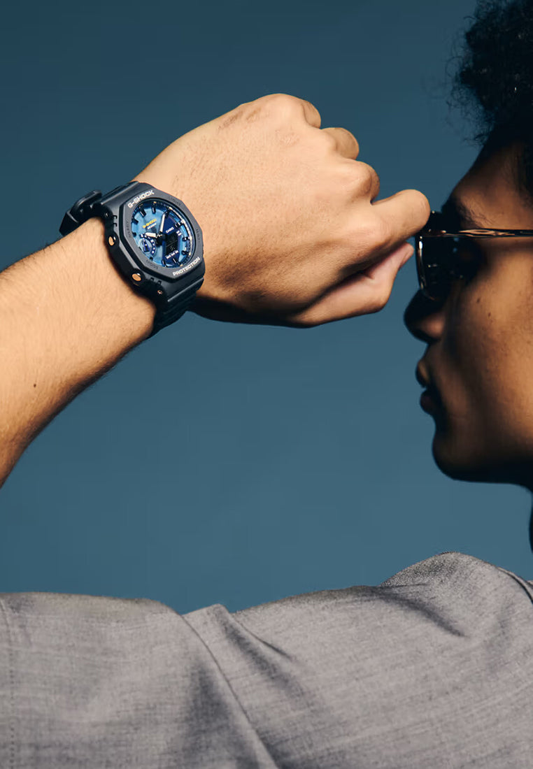 G-Shock de hombre pulsera de caucho – GA-2100AS-2A