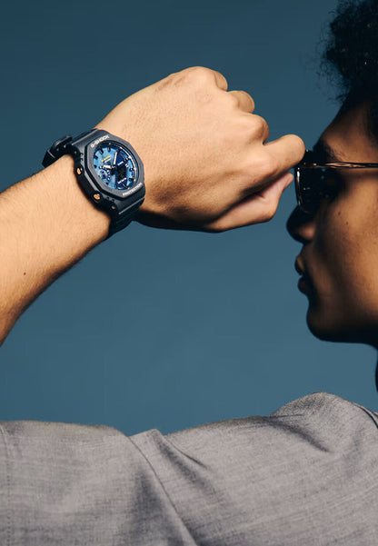 G-Shock de hombre pulsera de caucho – GA-2100AS-2A
