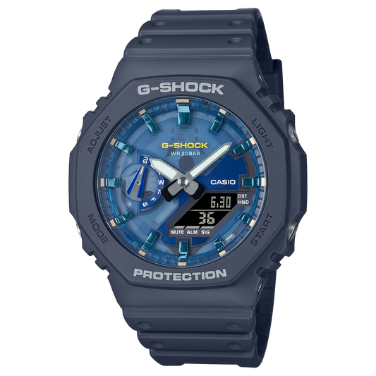 G-Shock de hombre pulsera de caucho – GA-2100AS-2A