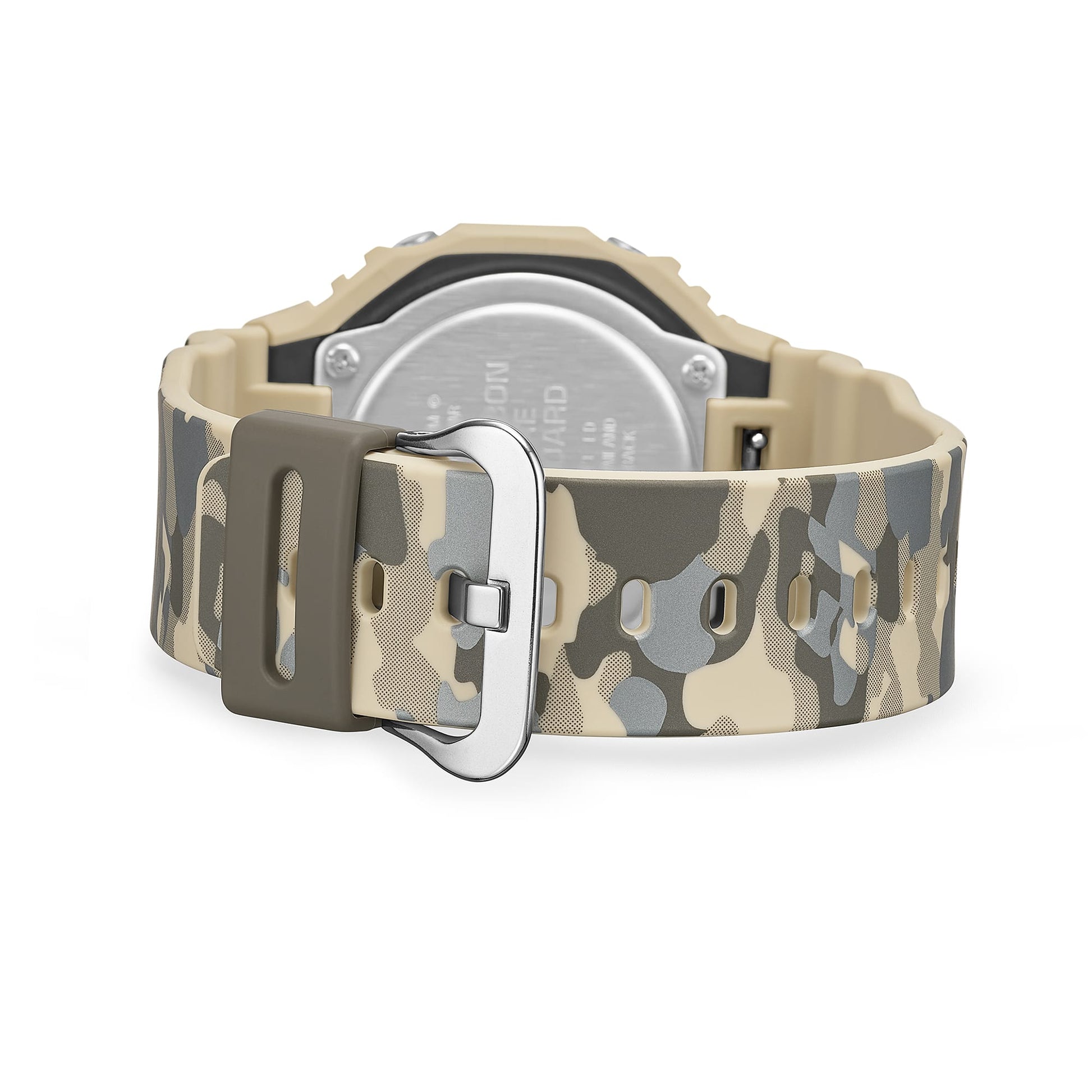 GA-2100CM-5A Reloj G-Shock unisex correa de caucho doble hora