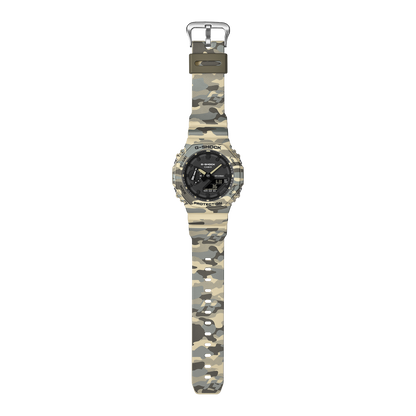 G-Shock unisex correa de caucho doble hora – GA-2100CM-5A