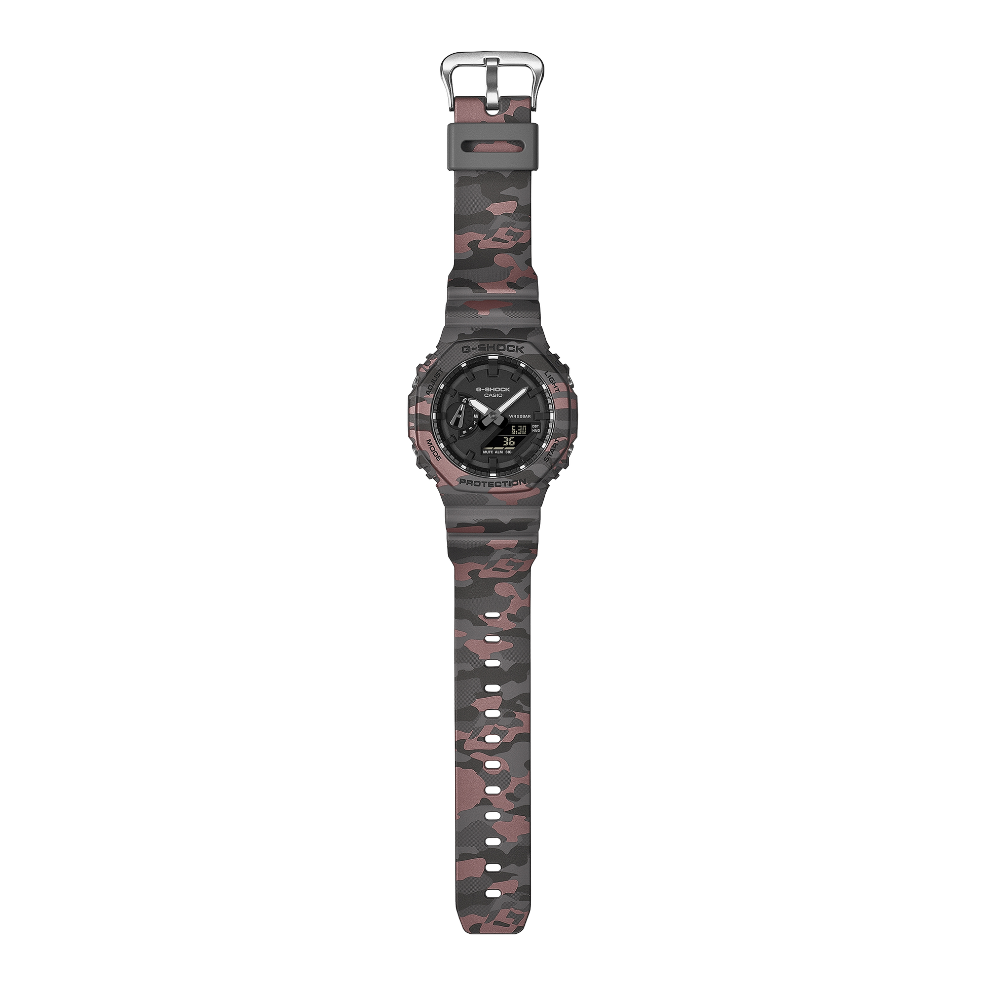 GA-2100CM-8A Reloj G-Shock de hombre correa de resina