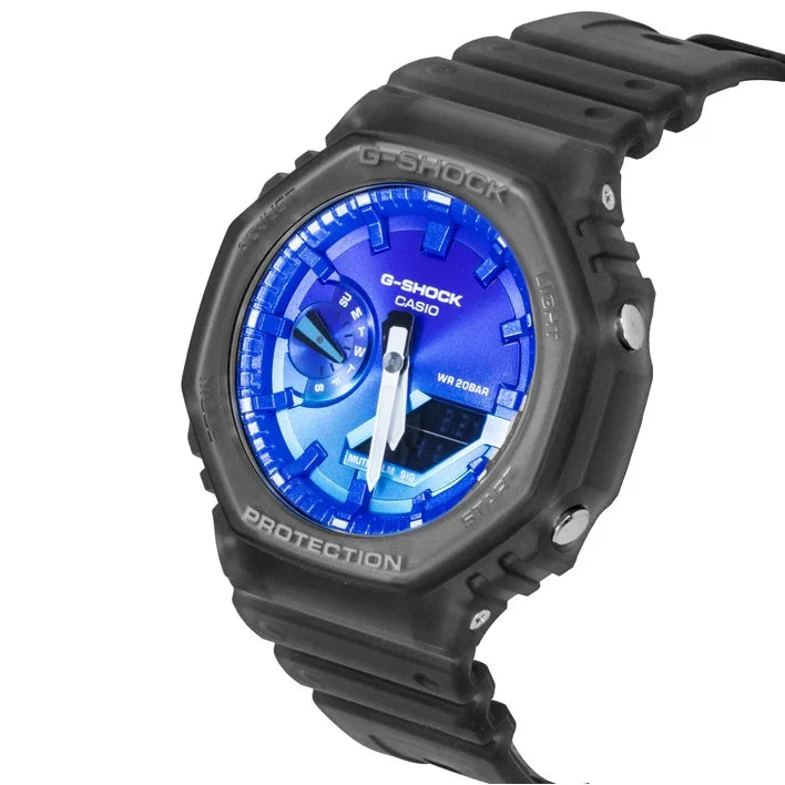 GA-2100FLS-8A2 Reloj G-Shock de hombre pulsera de caucho