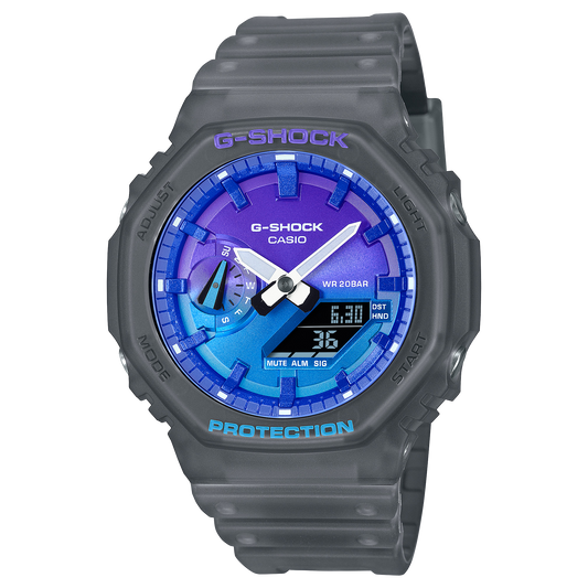 G-Shock de hombre pulsera de caucho – GA-2100FLS-8A2