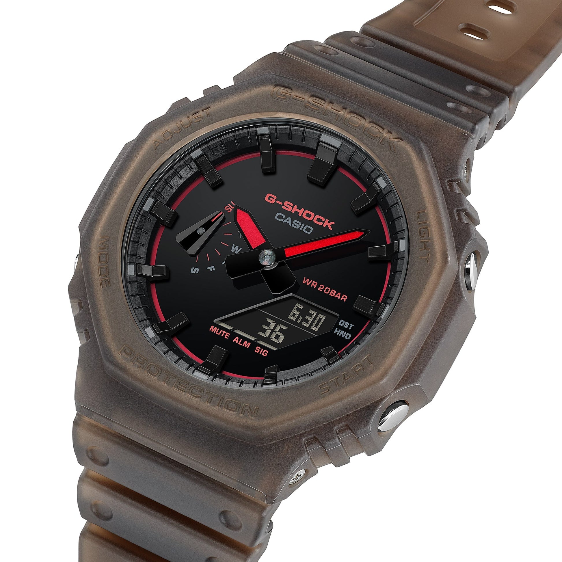 GA-2100K-5A Reloj G-Shock de hombre correa de silicona