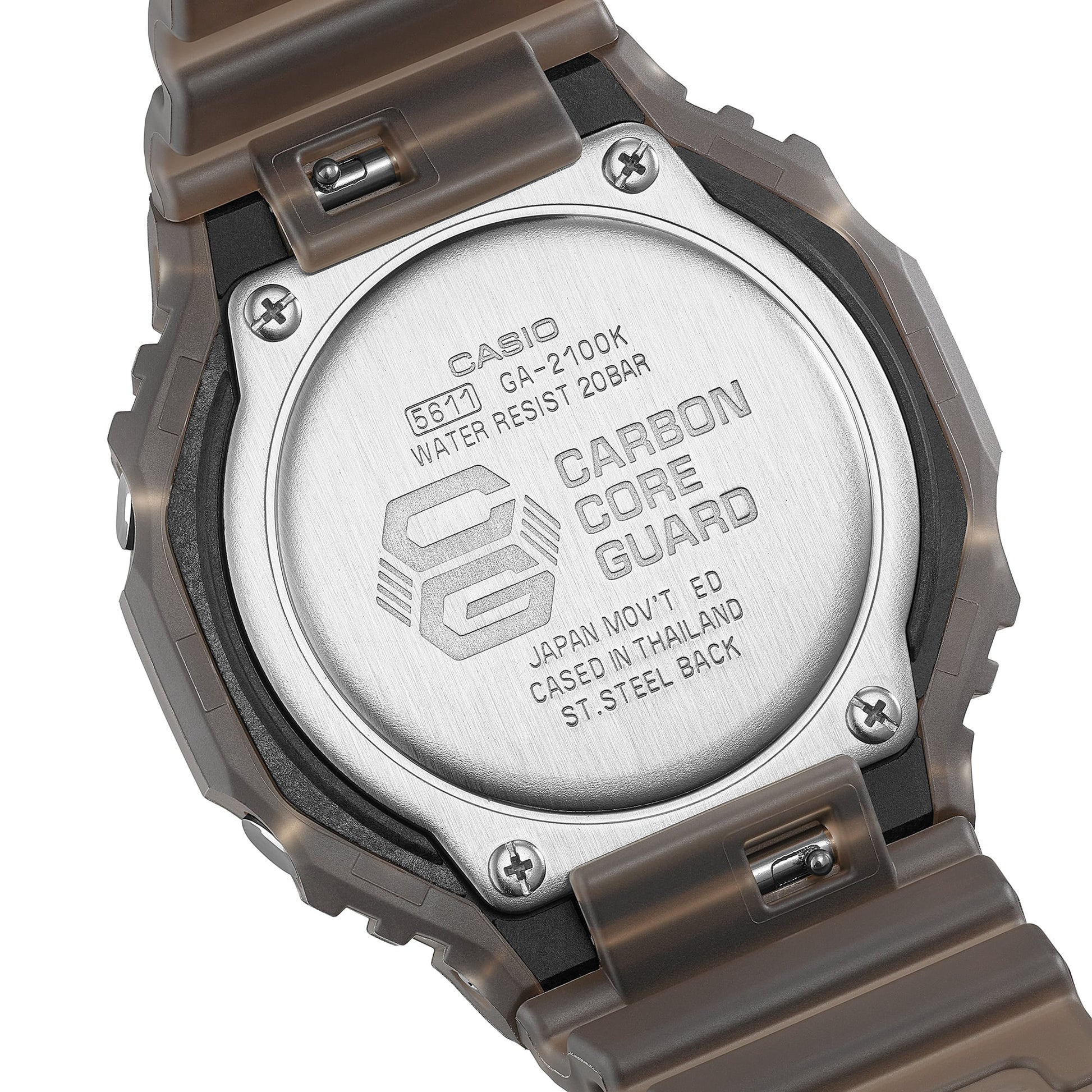 GA-2100K-5A Reloj G-Shock de hombre correa de silicona