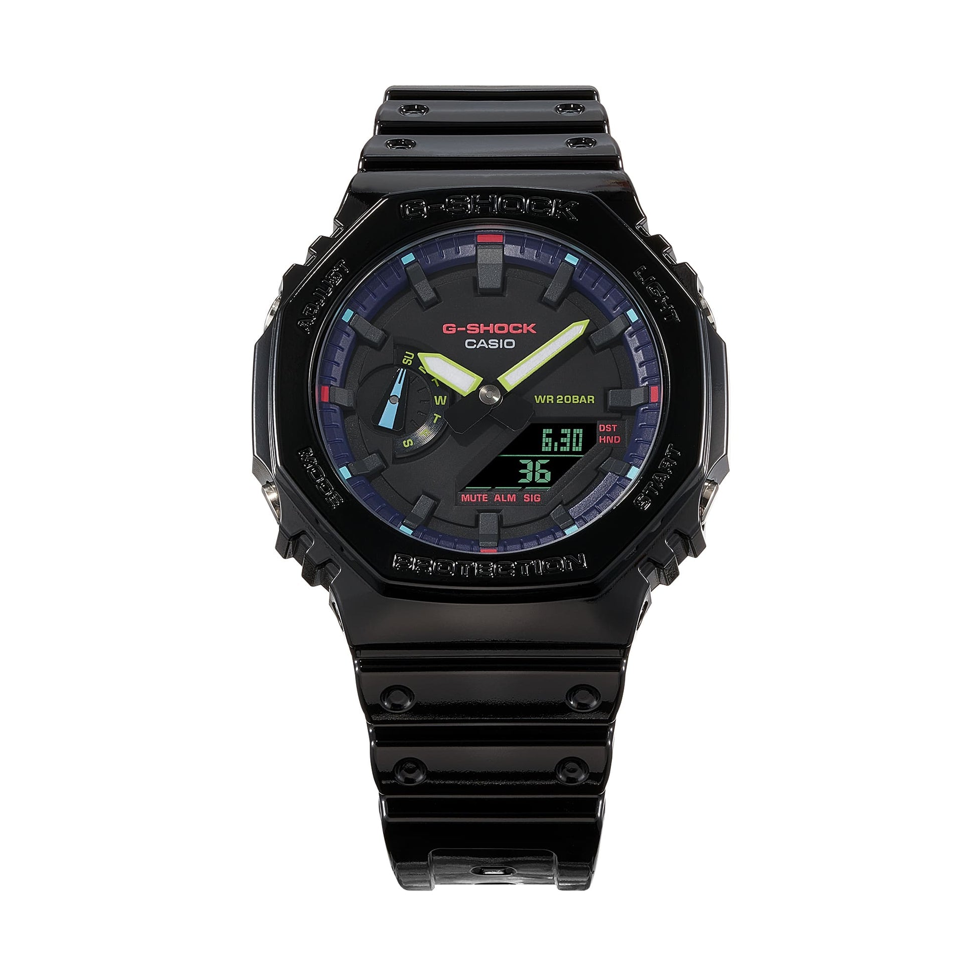 G-Shock para Hombre – GA-2100RGB-1A