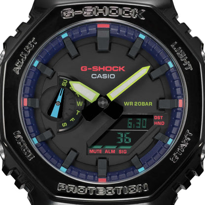 G-Shock para Hombre – GA-2100RGB-1A