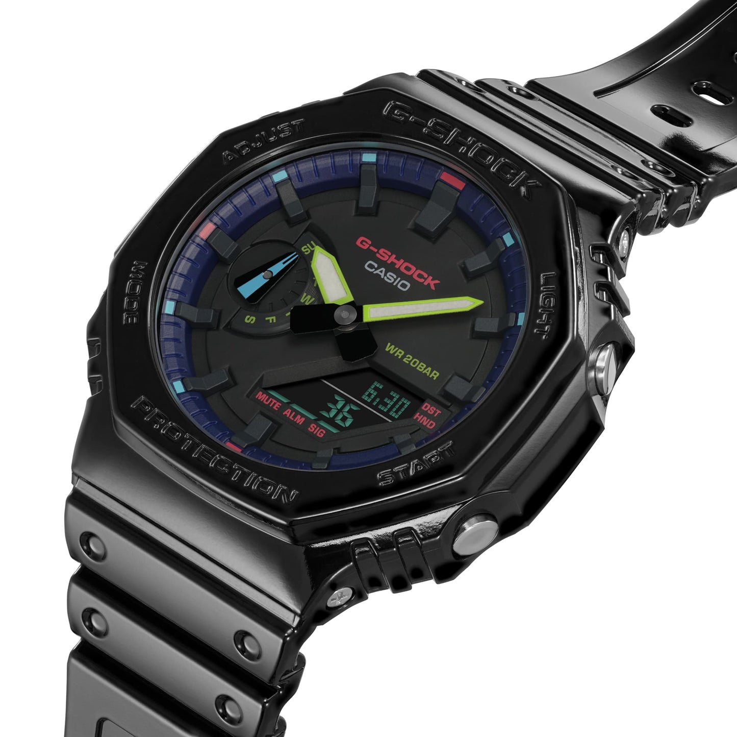 G-Shock para Hombre – GA-2100RGB-1A
