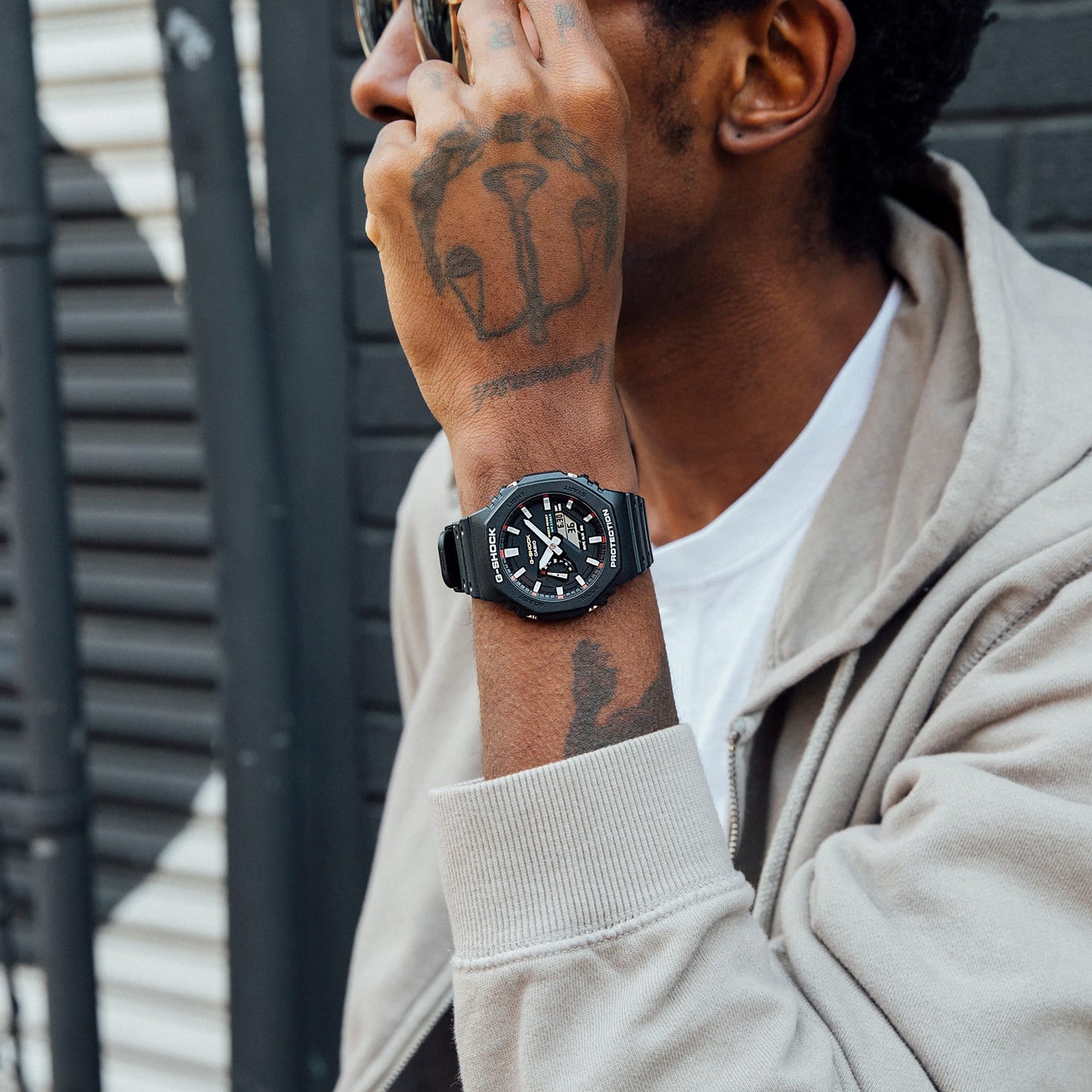 de caballero G-Shock pulsera de resina – GA-2100RL-1A
