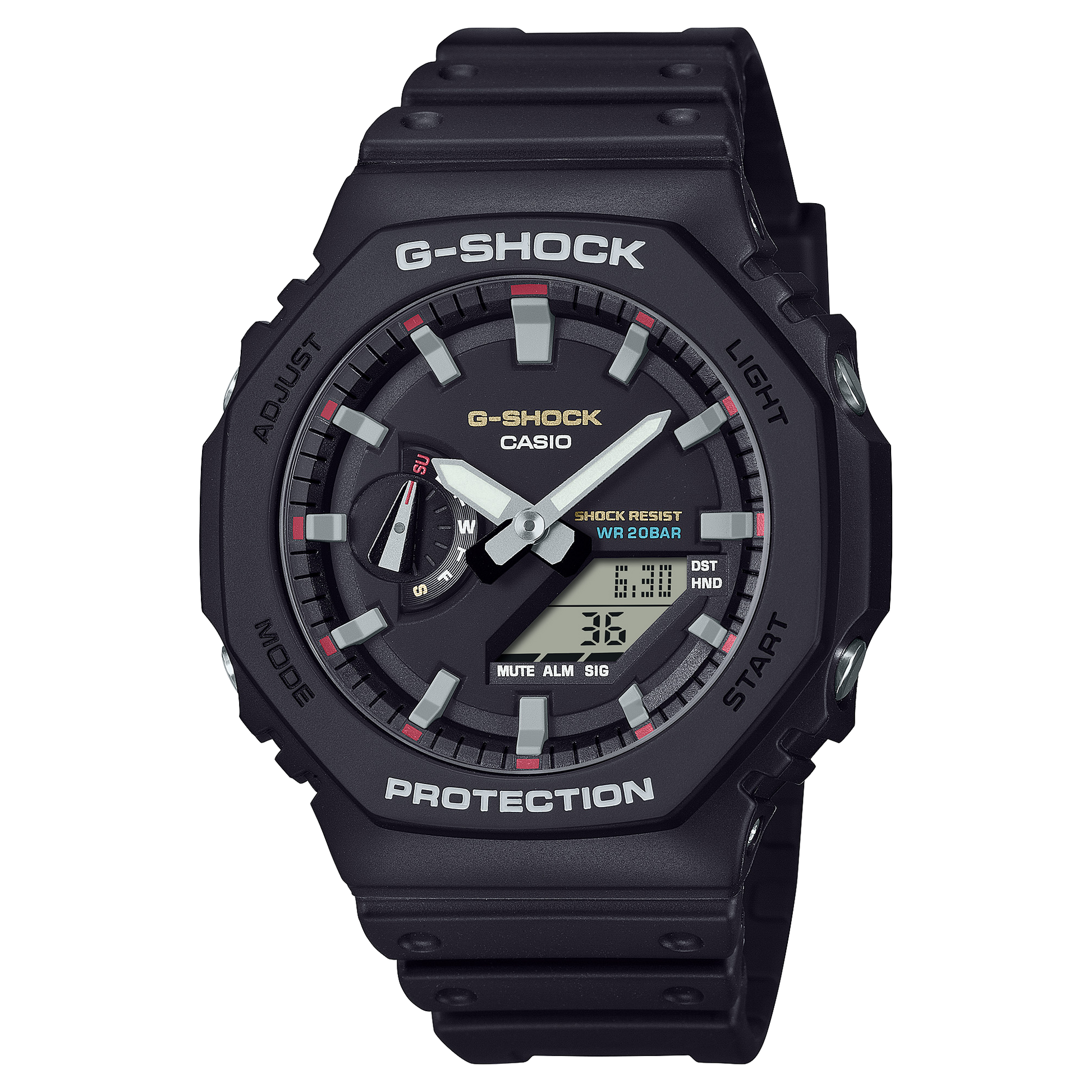 de caballero G-Shock pulsera de resina – GA-2100RL-1A