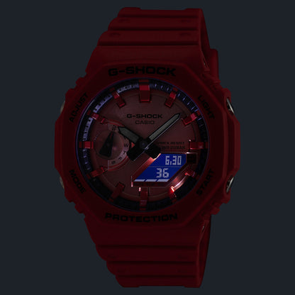 G-Shock de hombre correa de silicona – GA-2100RRB-4A