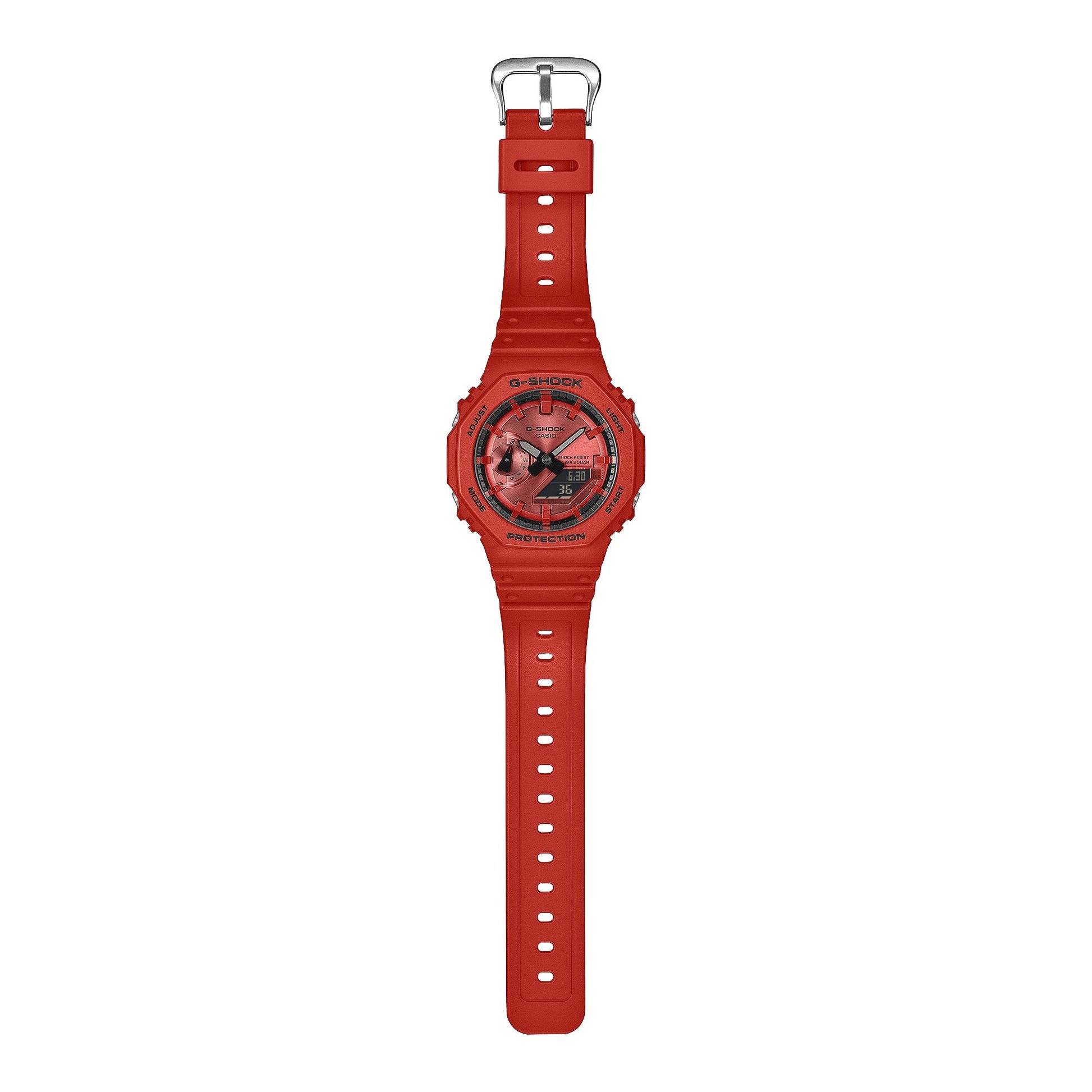 G-Shock de hombre correa de silicona – GA-2100RRB-4A