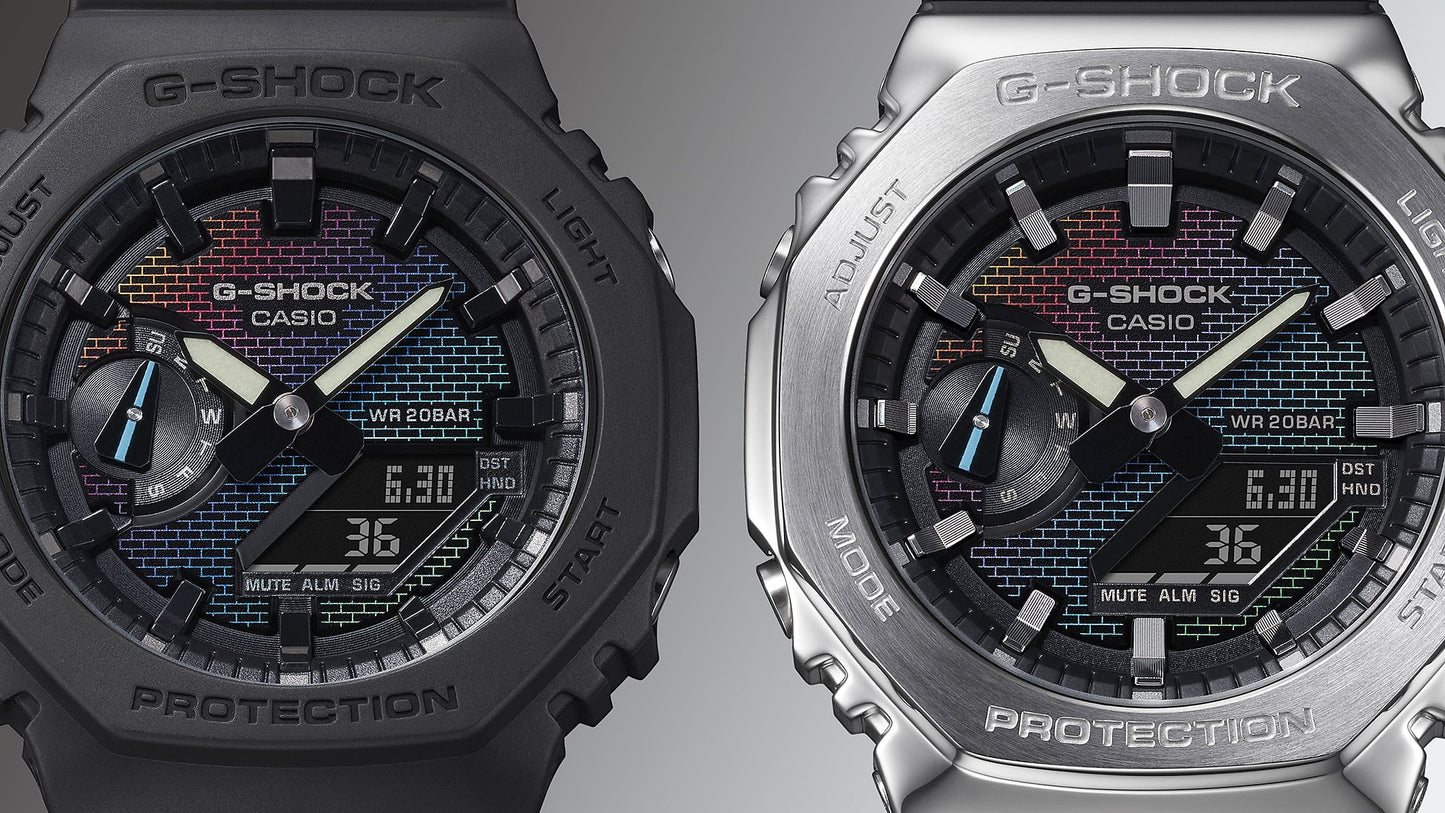 G-Shock para caballero pulsera de caucho – GA-2100RW-1A