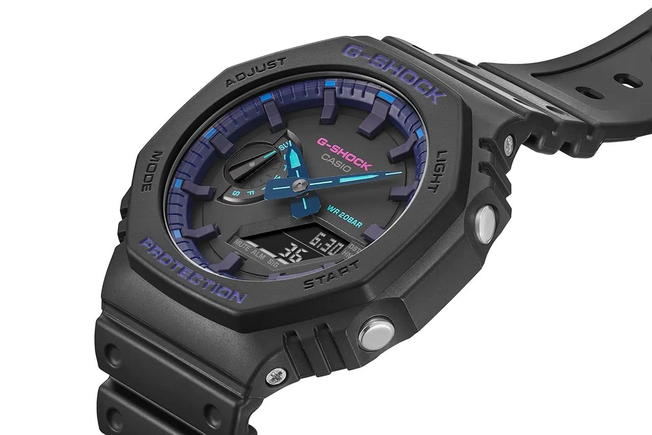 G-Shock para Hombre – GA-2100VB-1A