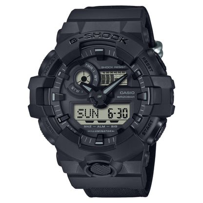 G-Shock Pulsera de Caucho para Caballero Doble Hora – GA-700BCE-1A