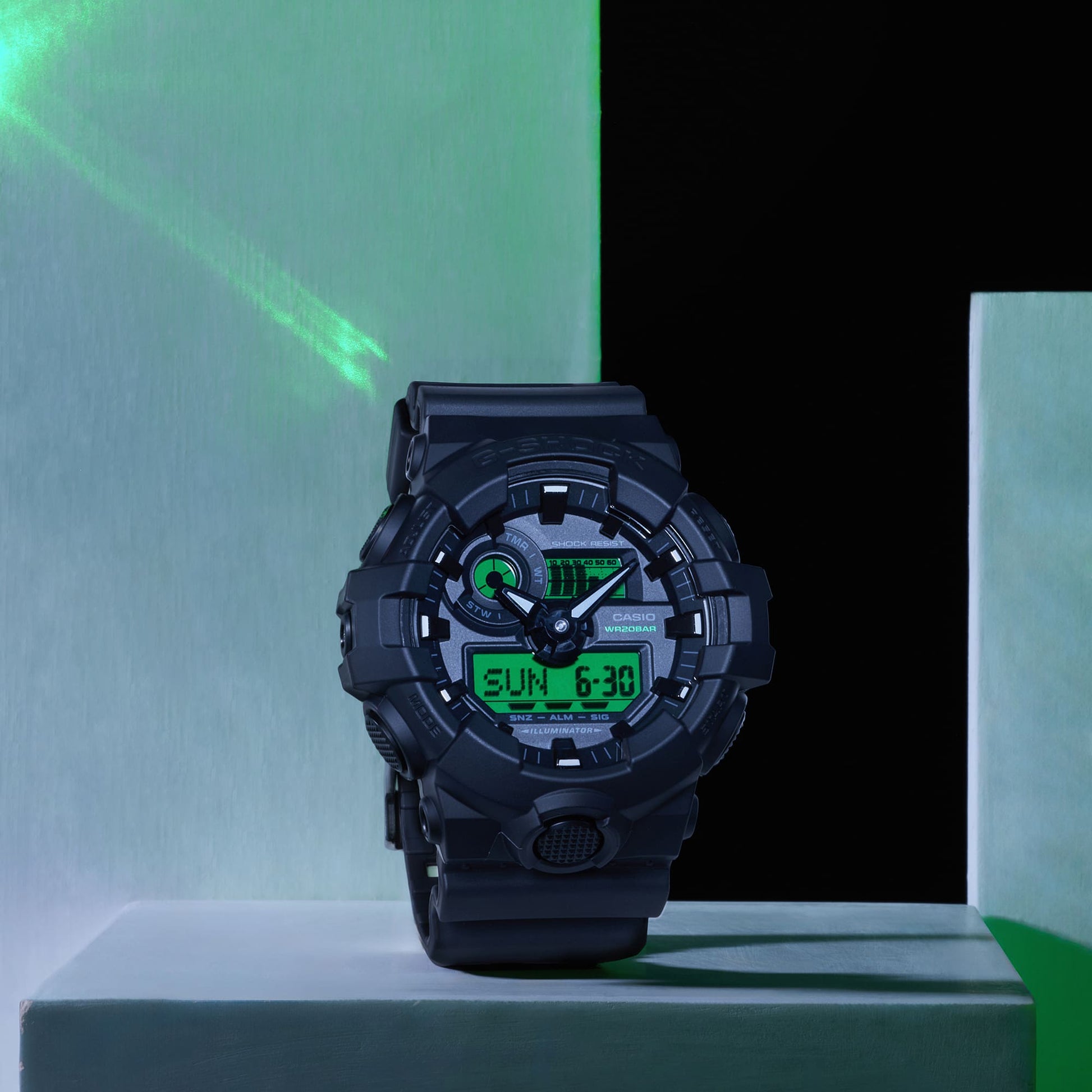 G-Shock de hombre correa de resina – GA-700BEG-1A