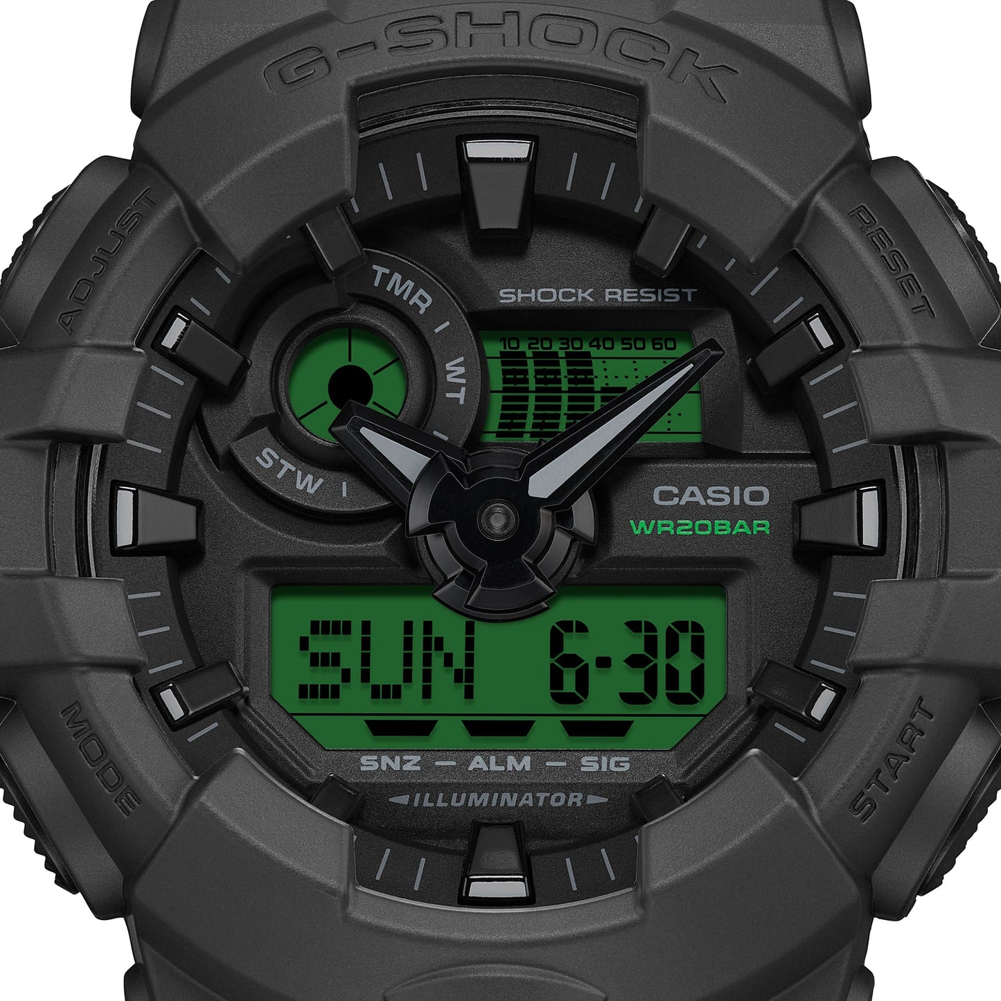 G-Shock de hombre correa de resina – GA-700BEG-1A