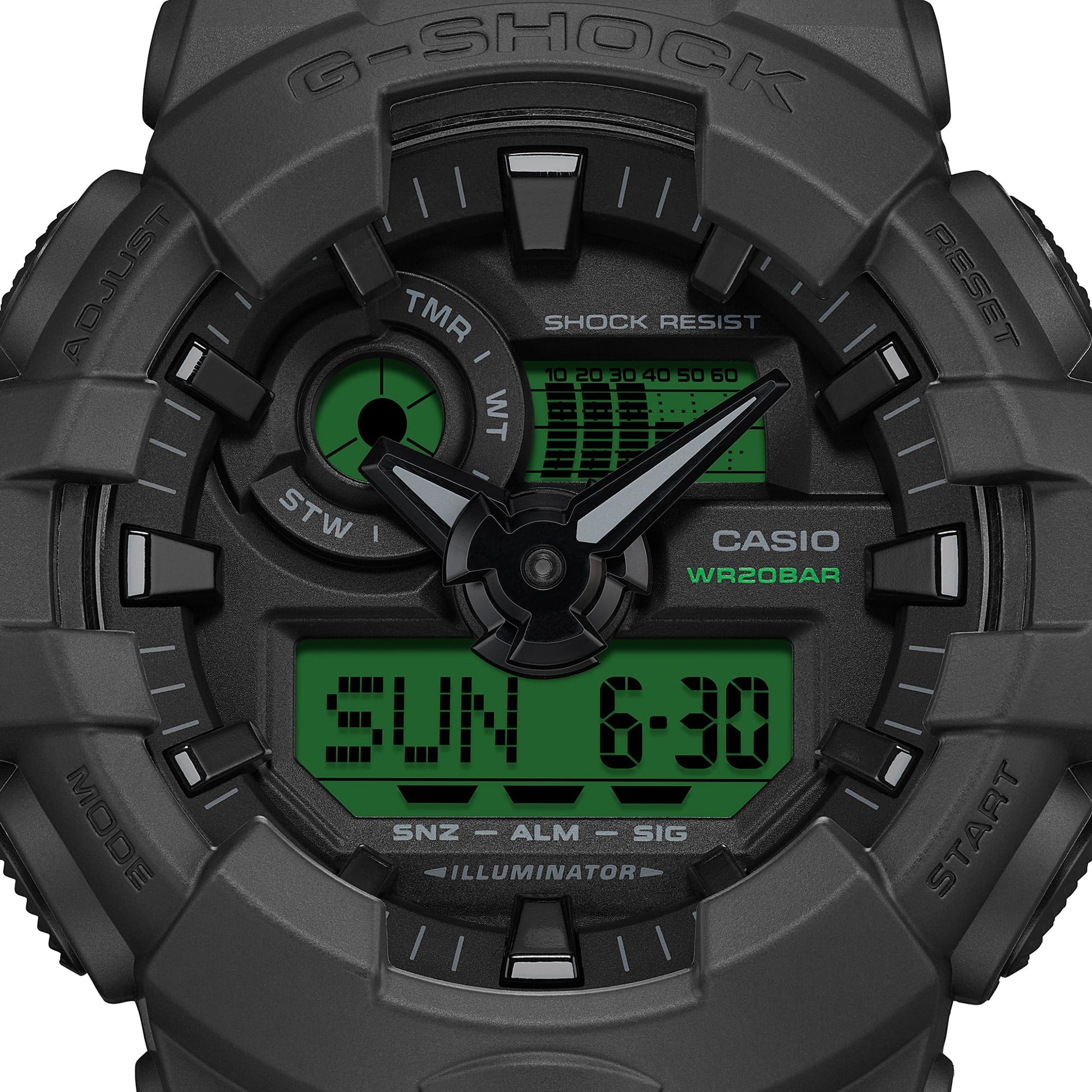 G-Shock de hombre correa de resina – GA-700BEG-1A