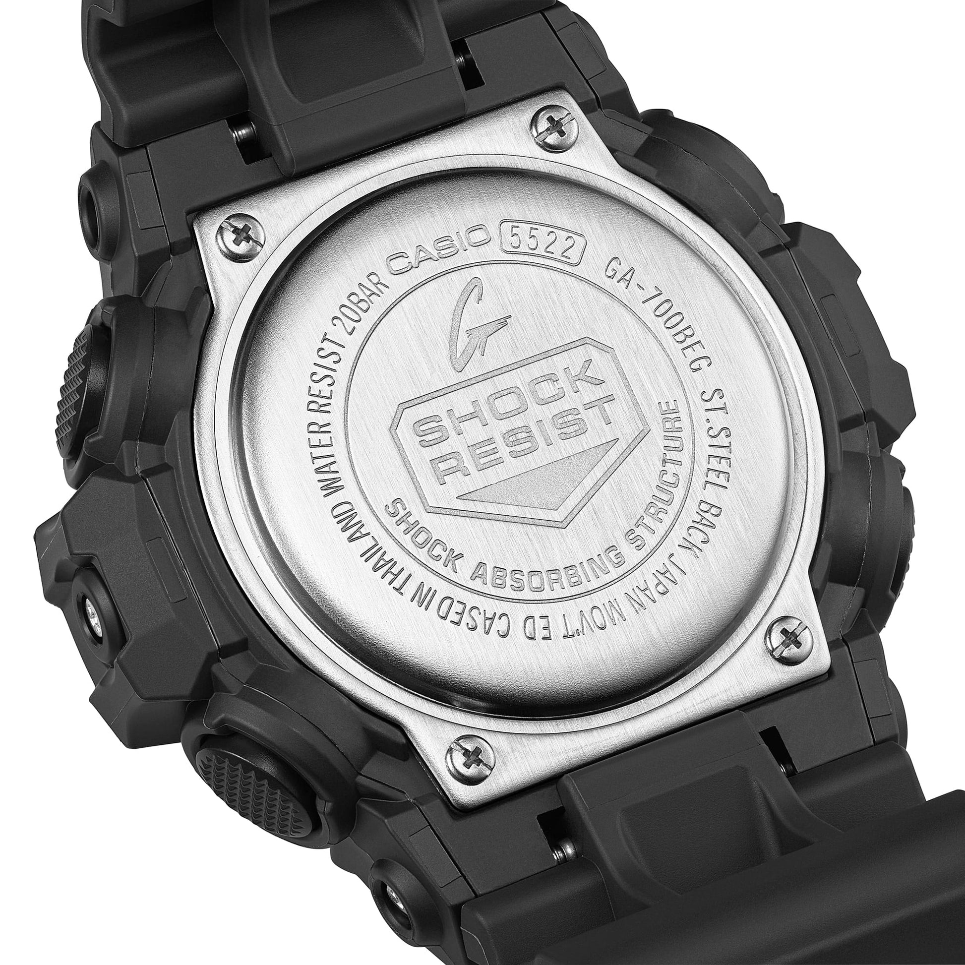 G-Shock de hombre correa de resina – GA-700BEG-1A