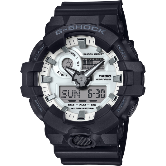 G-Shock para caballero pulsera de caucho – GA-700WD-1A