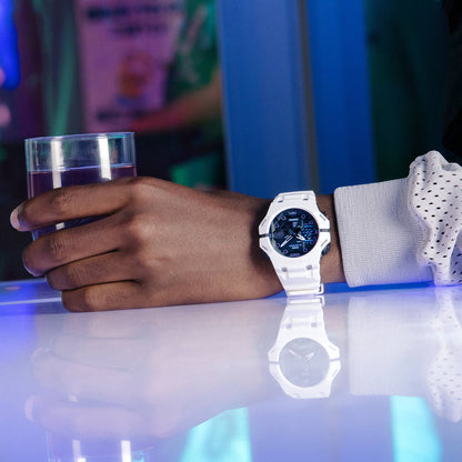 G-Shock Digital de Caucho para Hombre con Bisel Intercambiable con Bluetooth – G-B001SF-7