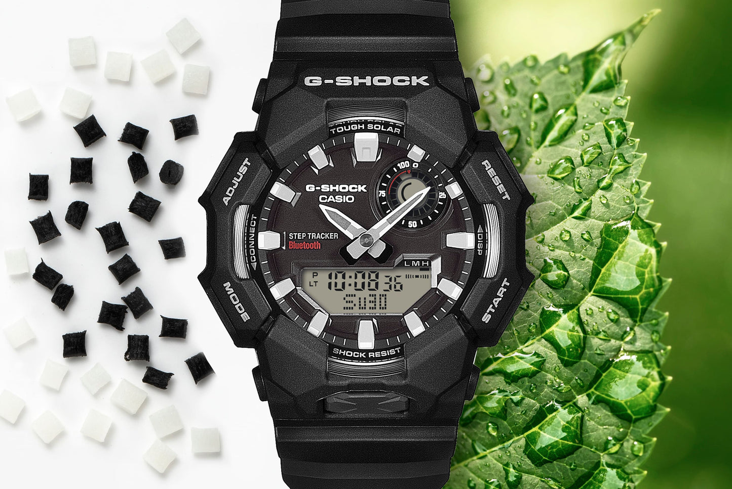 GA-B010-1A Reloj G-Shock de caballero correa de resina
