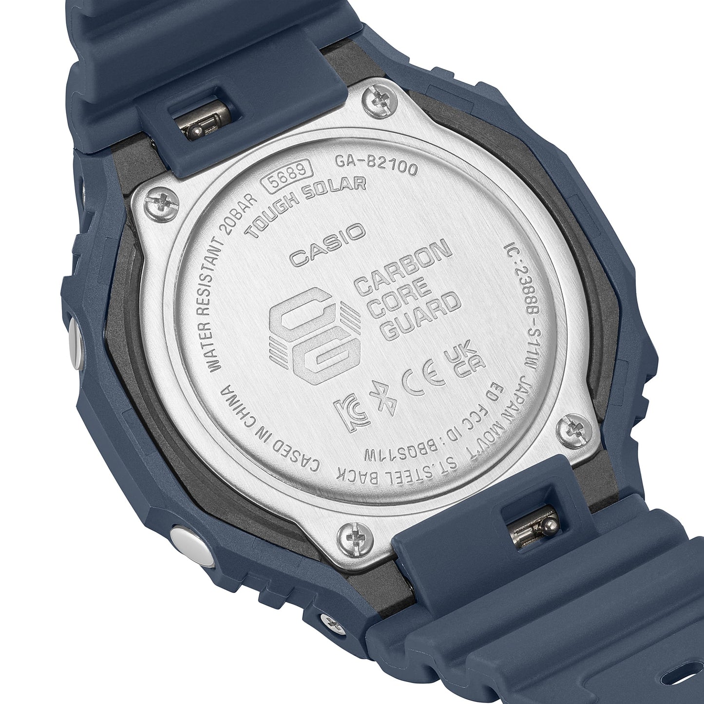 G-Shock para Caballero con Bluetooth – GA-B2100-2A