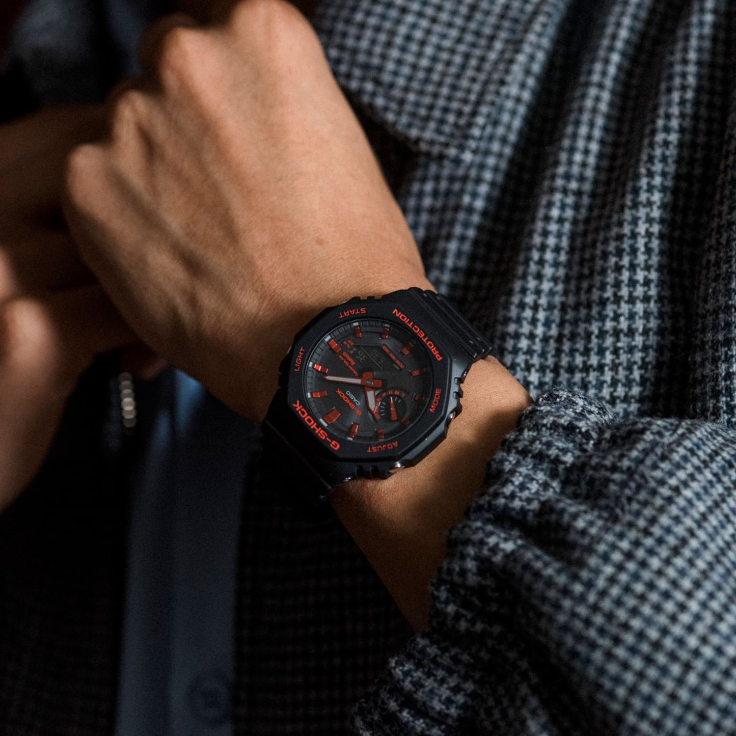 G-Shock para Hombre con Bluetooth – GA-B2100BNR-1A